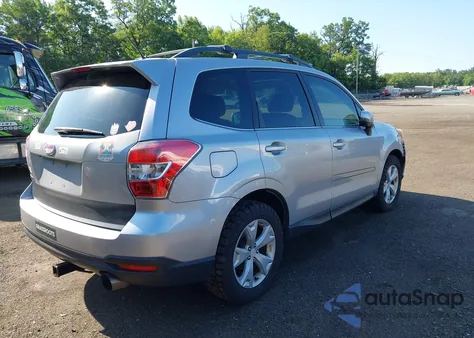 2014 Subaru Forester 2.5I Touring z USA, uszkodzony, nr VIN JF2SJAMC2EH548849